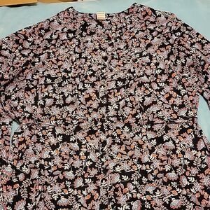Terra 💐 & Sky Tunic Floral Print size 2x